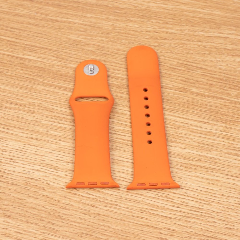 Hermès Hermes Orange 41mm 40mm 38mm Sport Band S/M Apple Watch 1 2 3 4 5 6 7 8 9